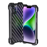 R-JUST Atmungsaktive Panzer-Telefonhülle, Für iPhone 14, Für iPhone 14 Plus, Für iPhone 14 Pro, Für iPhone 14 Pro Max